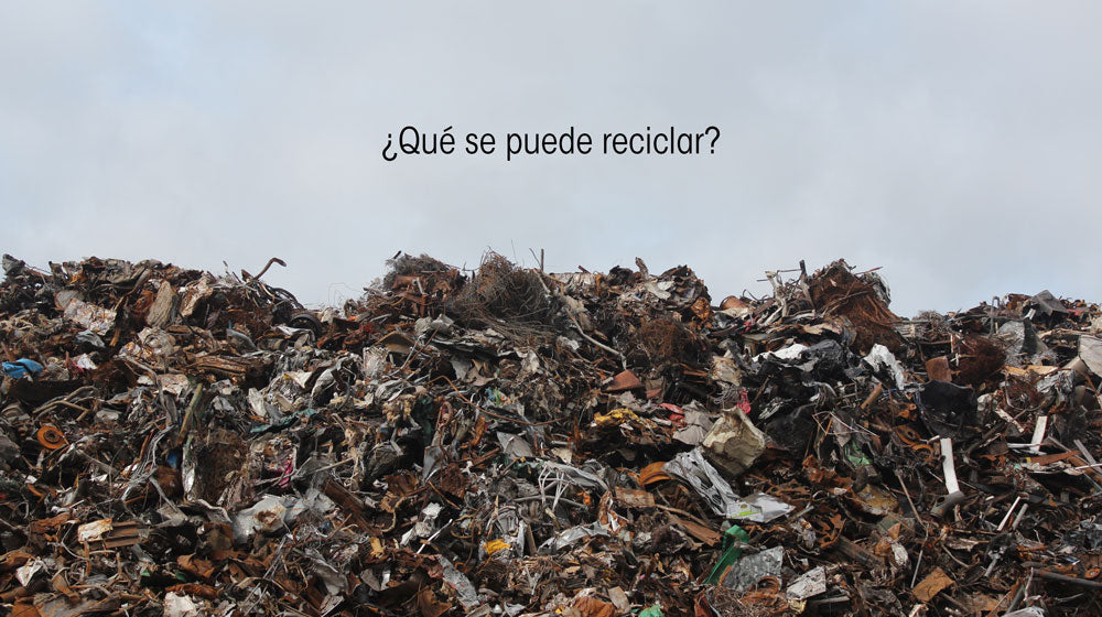 ¿Qué se recicla, y qué no?